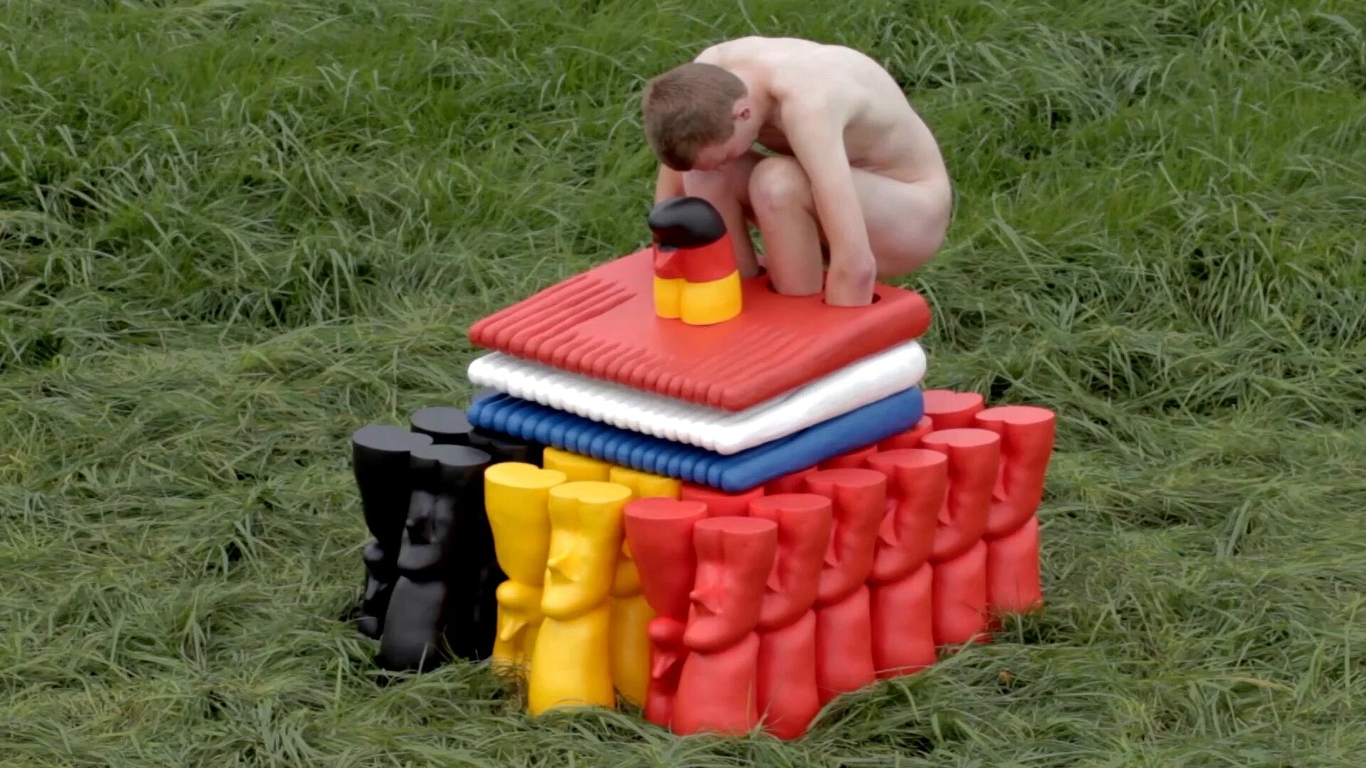 TO FOLD ONE'S LIMBS IN PRAYER