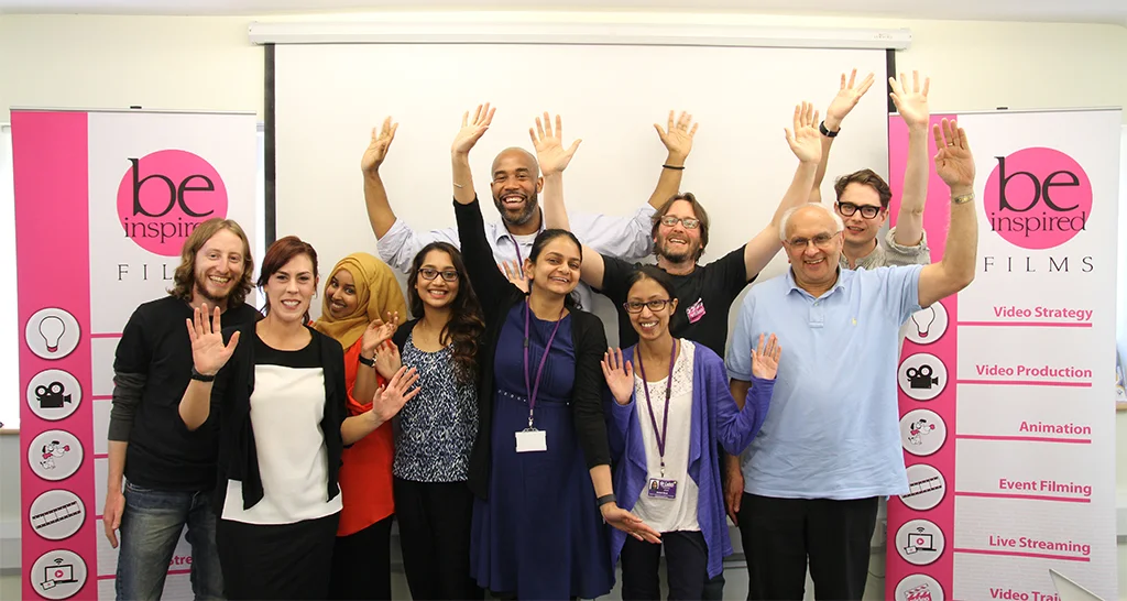 St Lukes Hospice learn to use video: Memorable humour for impactful community support. 