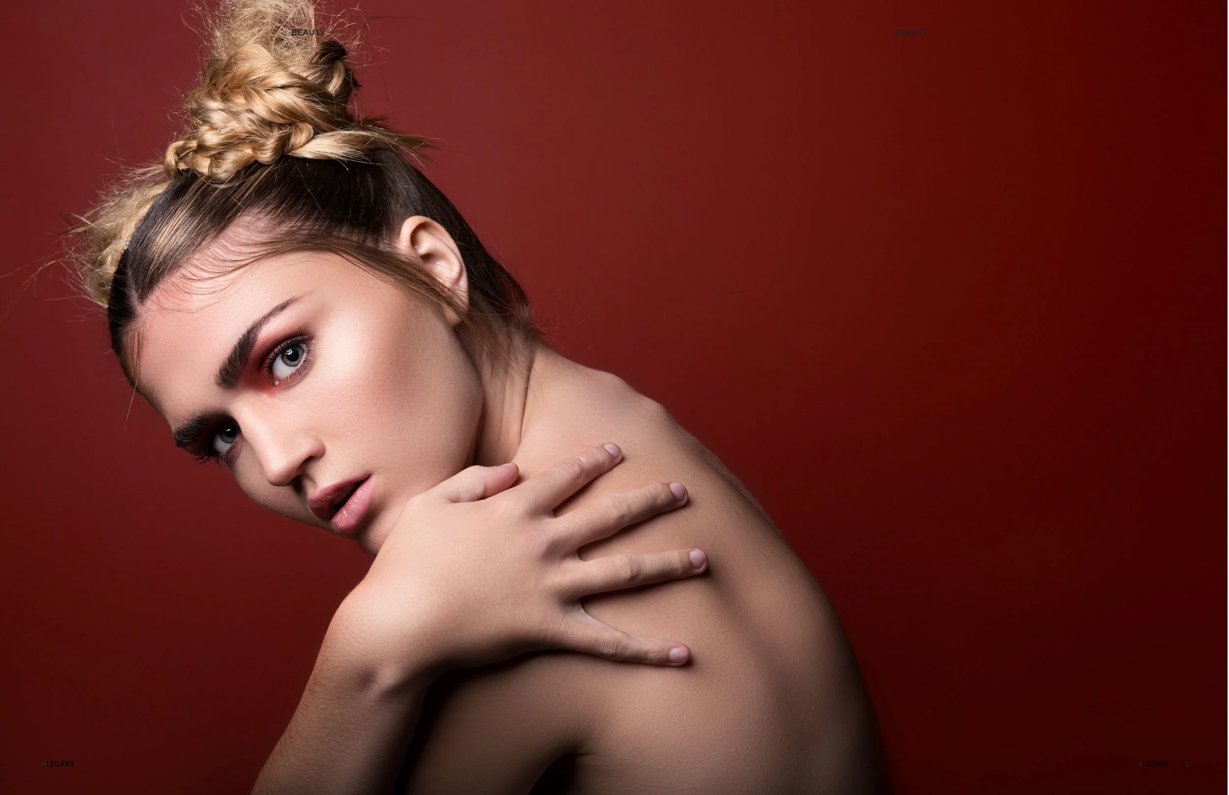 Derek Bryce Photography - "Asylum" Beauty Editorial in Elegant Magazine April 2017
