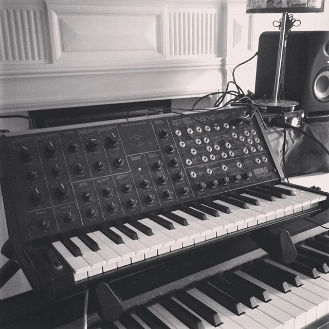 New toy π #christmaseve #korg #ms20 #synth #synthy #playtime #oscillate