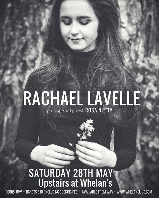 Was it creepy to put one of these posters over the men's urinals in whelan's today?
NTL - Gonna be real cute. With beauty q @rosanutty. Get ur tiks here http://www.whelanslive.com/index.php/rachael-lavelle-3 #irishmusicparty #whelans #creepycreepy