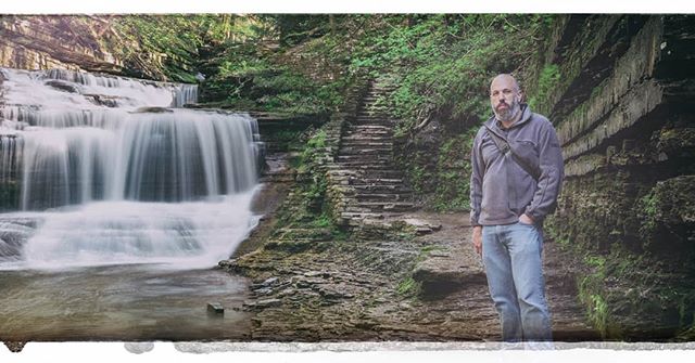 #buttermilkfalls #longexposure #selfportrait #selfie #photography #fineartphotography #waterfall #nature #hiking #gorge #portrait