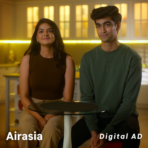 AirAsia digital ad by Visual Entity
