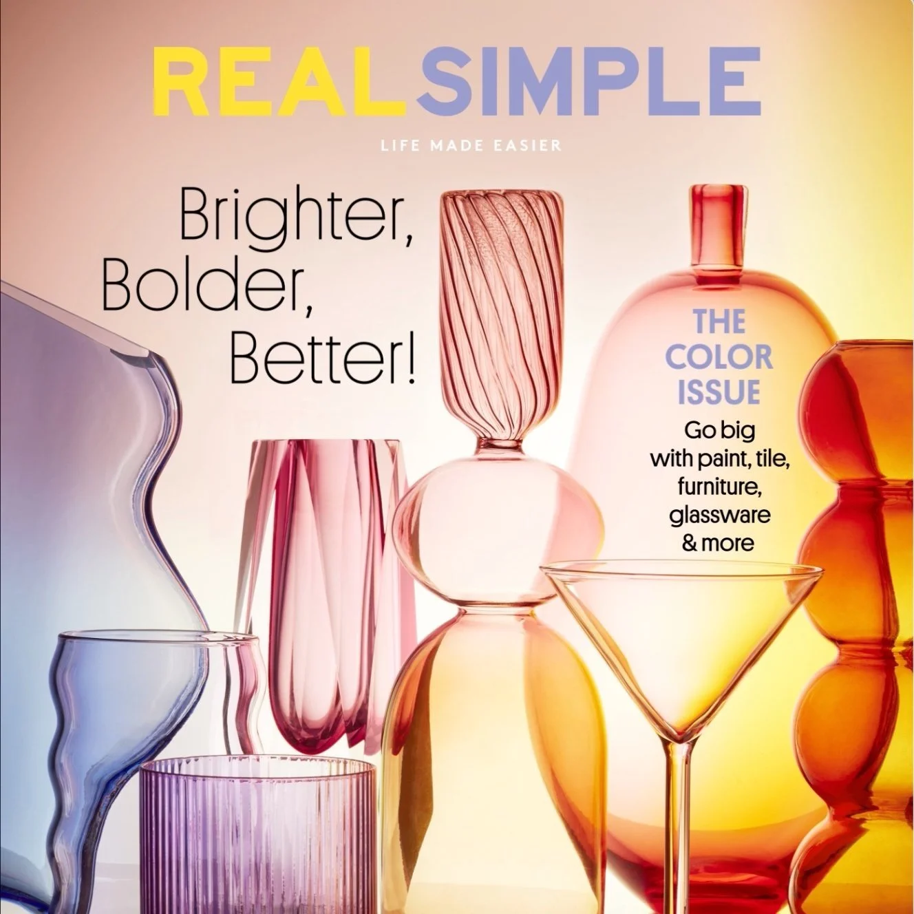REAL SIMPLE Brighter Bolder Better LiveCover