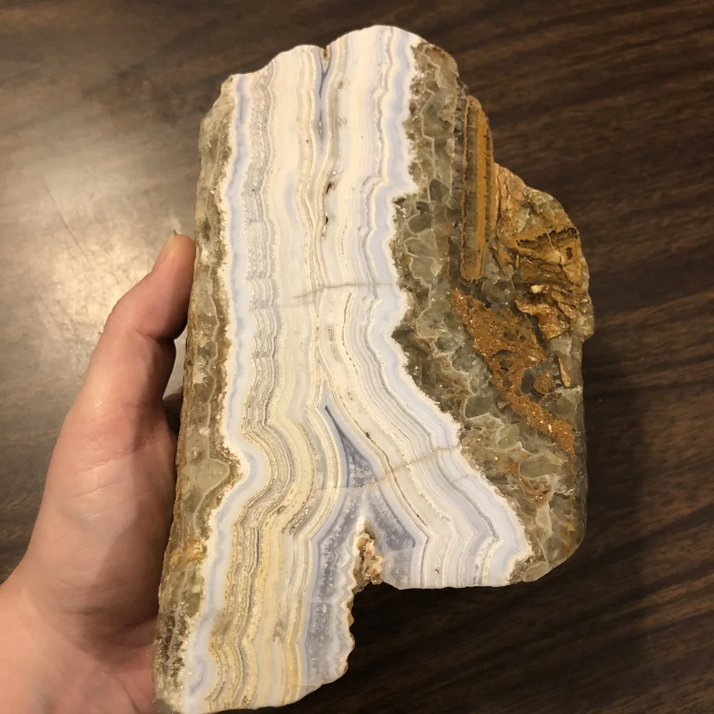 Blue Lace Agate Rough