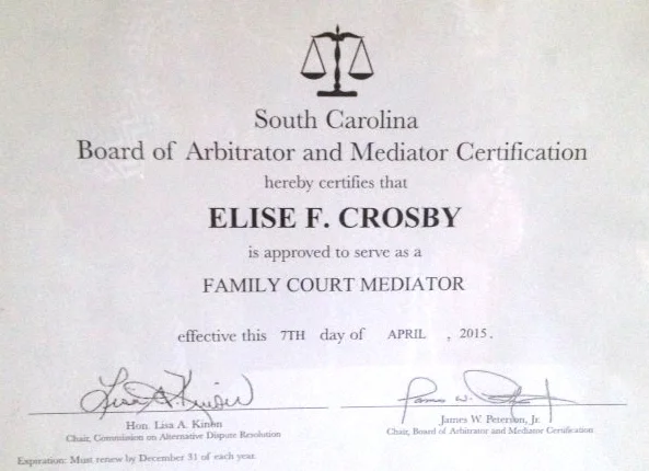Mediation Certification