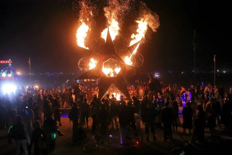 2012 Burning Man project incorporated over 100 people of all walks that came together to make this a realityphoto by xina ocasio