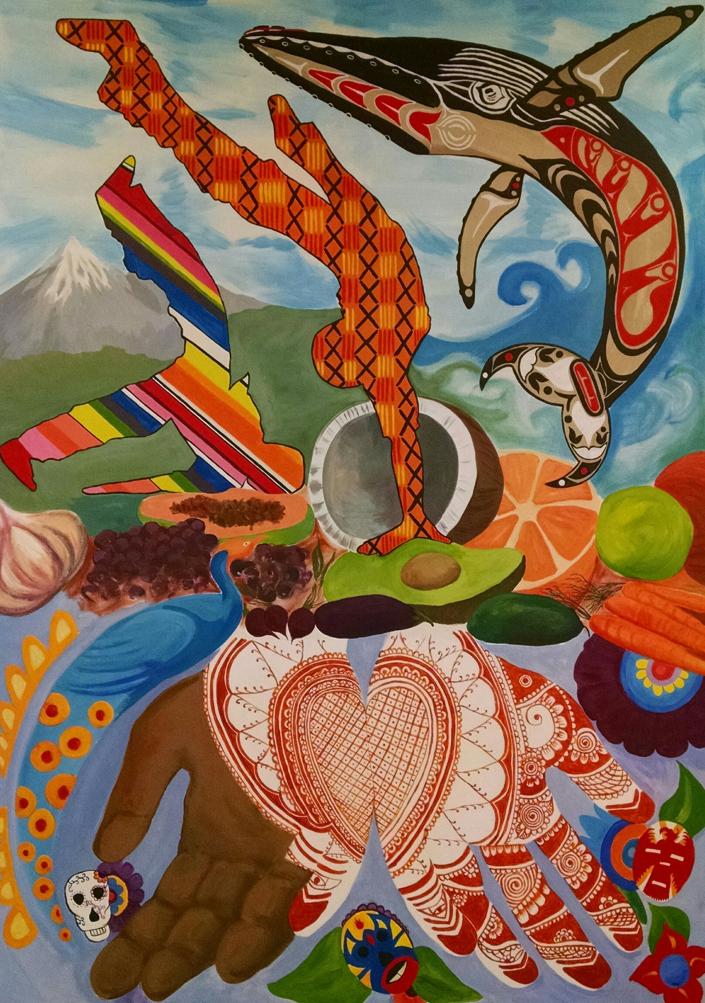 PSU Multicultural and Diversity Center Mural