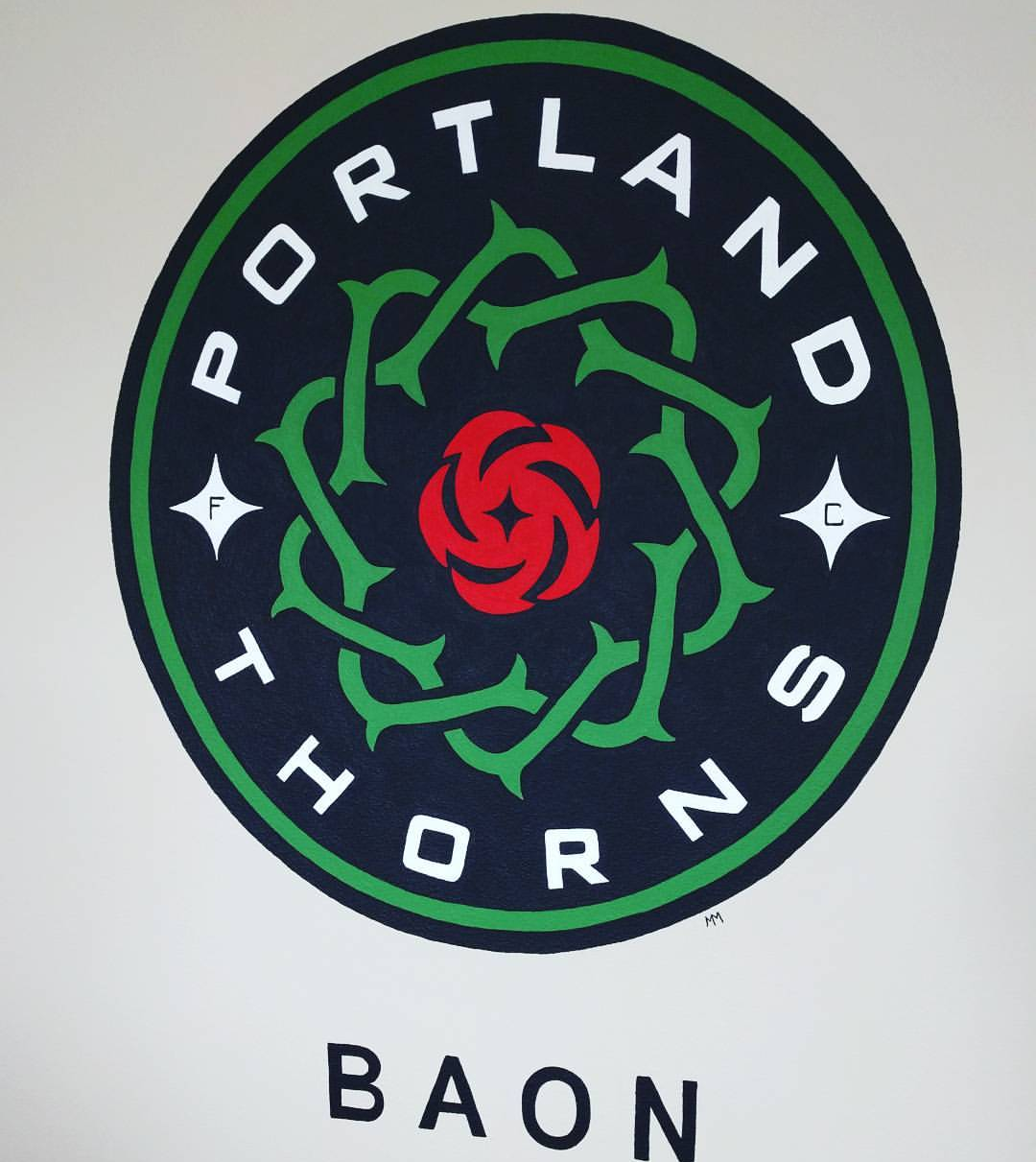Portland Thorns FC  Mural