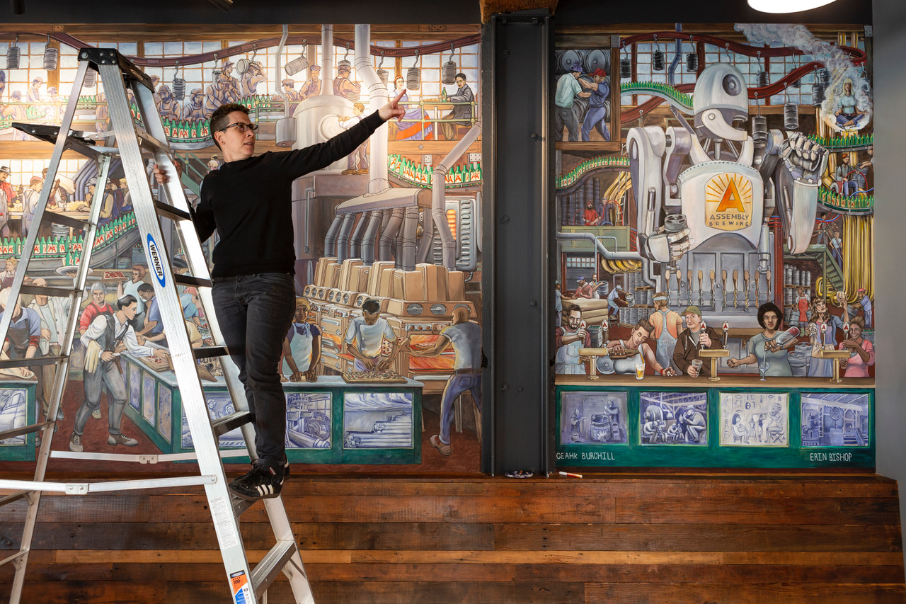 Assembly Brewing Mural