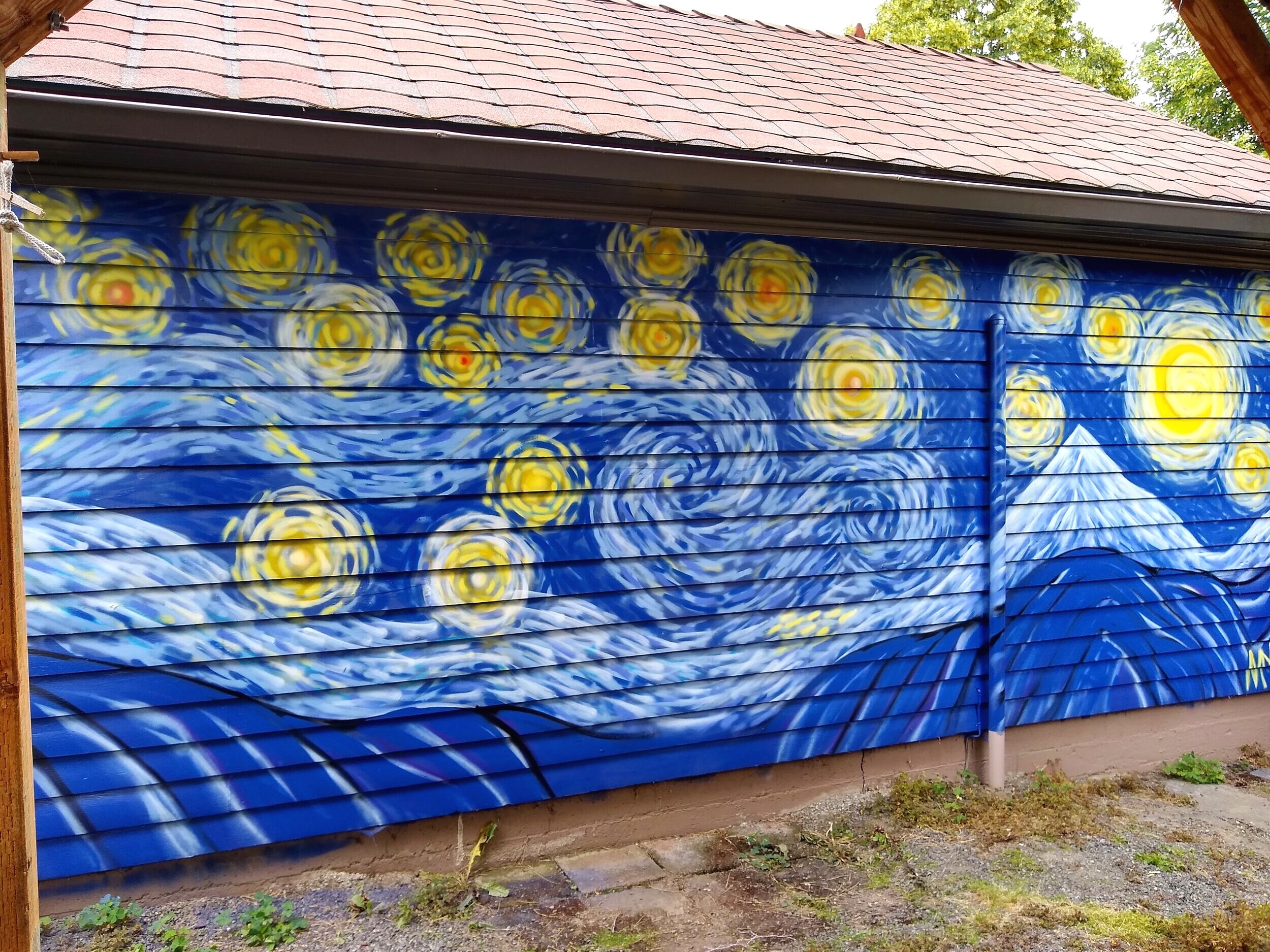 Starry Night Mural