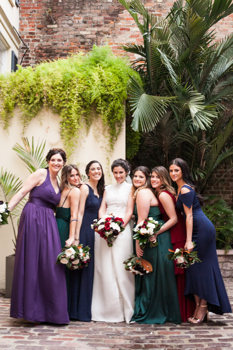 New Orleans Weddings bridesmaids