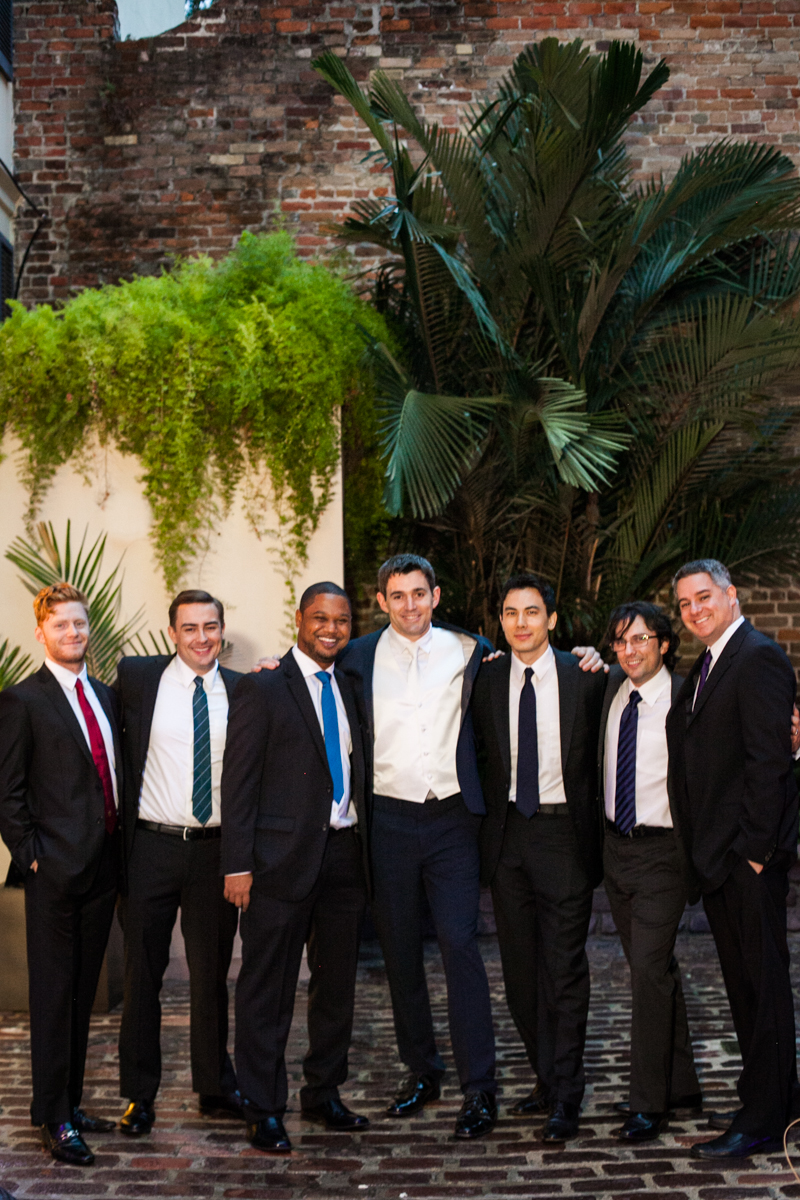 New Orleans weddings groomsmen