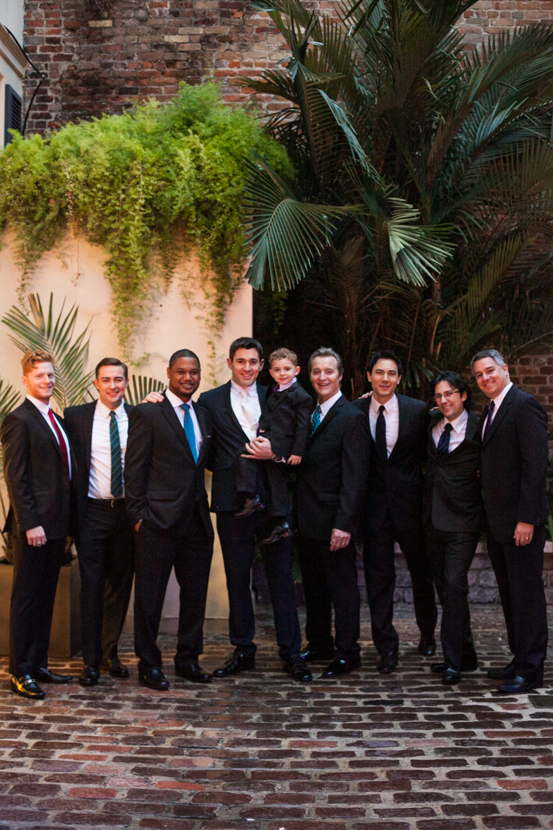 New Orleans weddings groomsmen