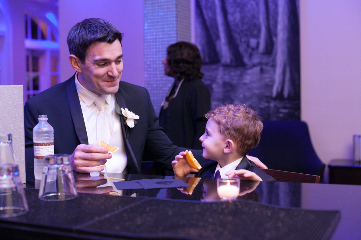 New Orleans weddings groom and ringbearer