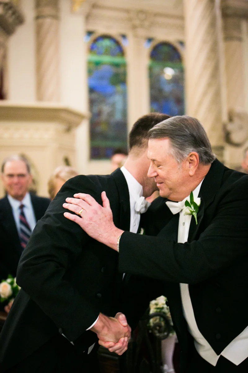 Father and Son Immaculate Conception Weddings