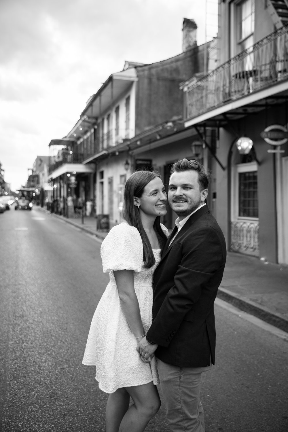 Engagement Photos in the French Quarter of New Orleans 