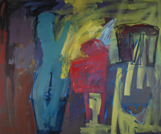 Fresh VI, oil on canvas, 42" x 48", 2014