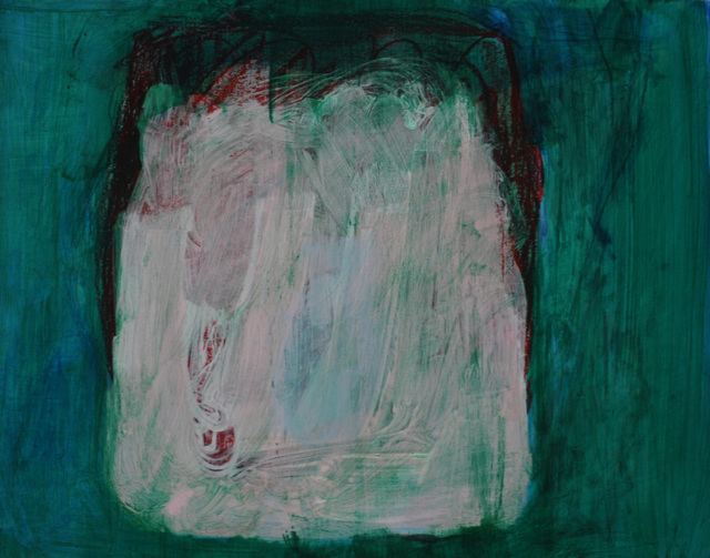 Untitled, acrylic on panel, 8" x 10", 2015