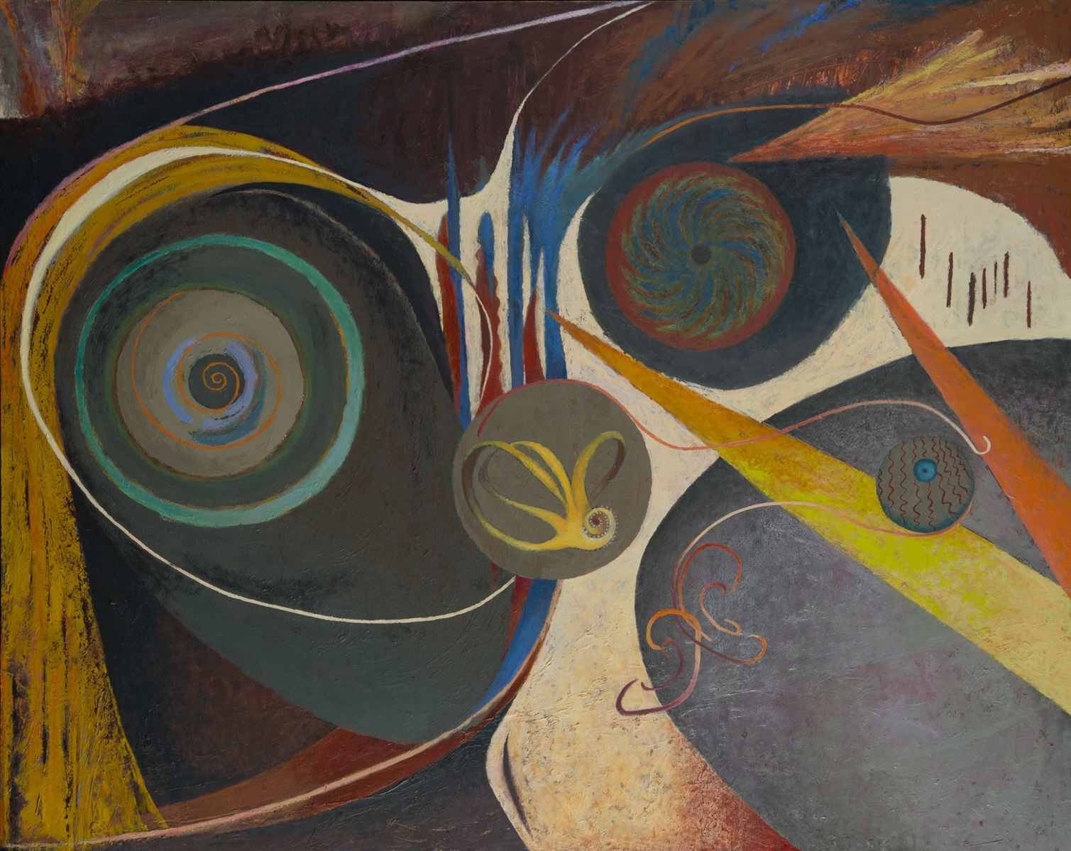 Eye and Ear, 40''x50'', acrylic on canvas, 2014