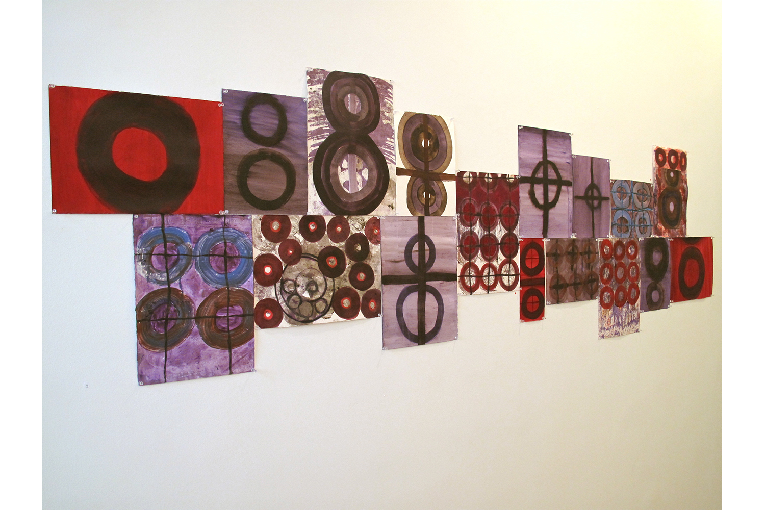 2 Liz Curtin, Shield Series drawings installation.jpg