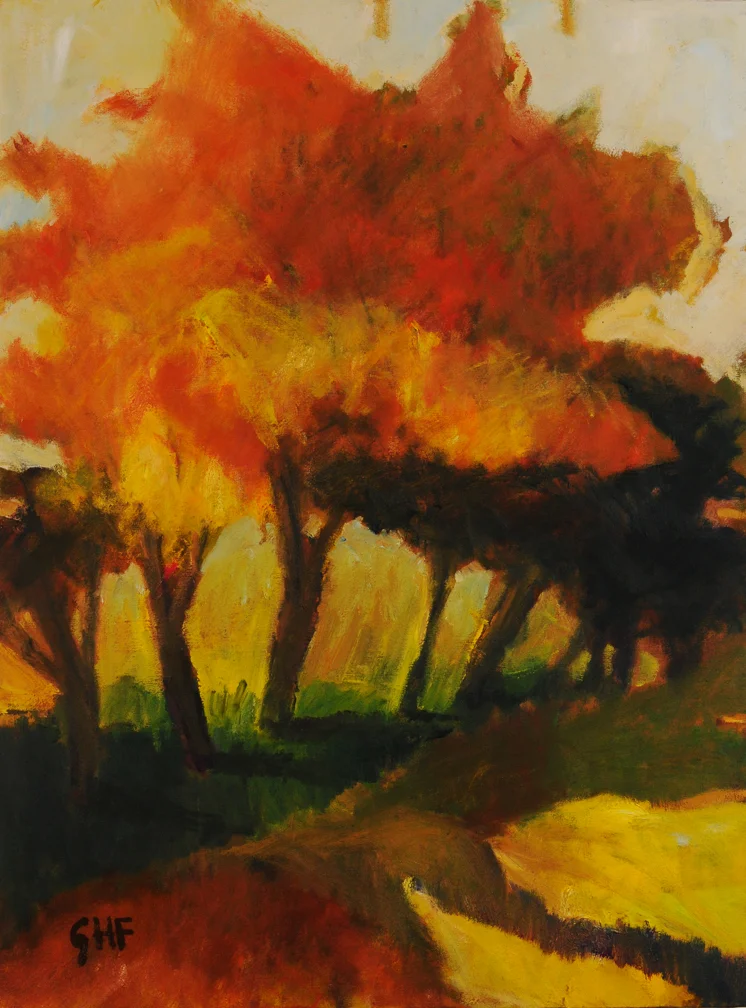 Ginny Howsam Friedman, Large Orange Tree