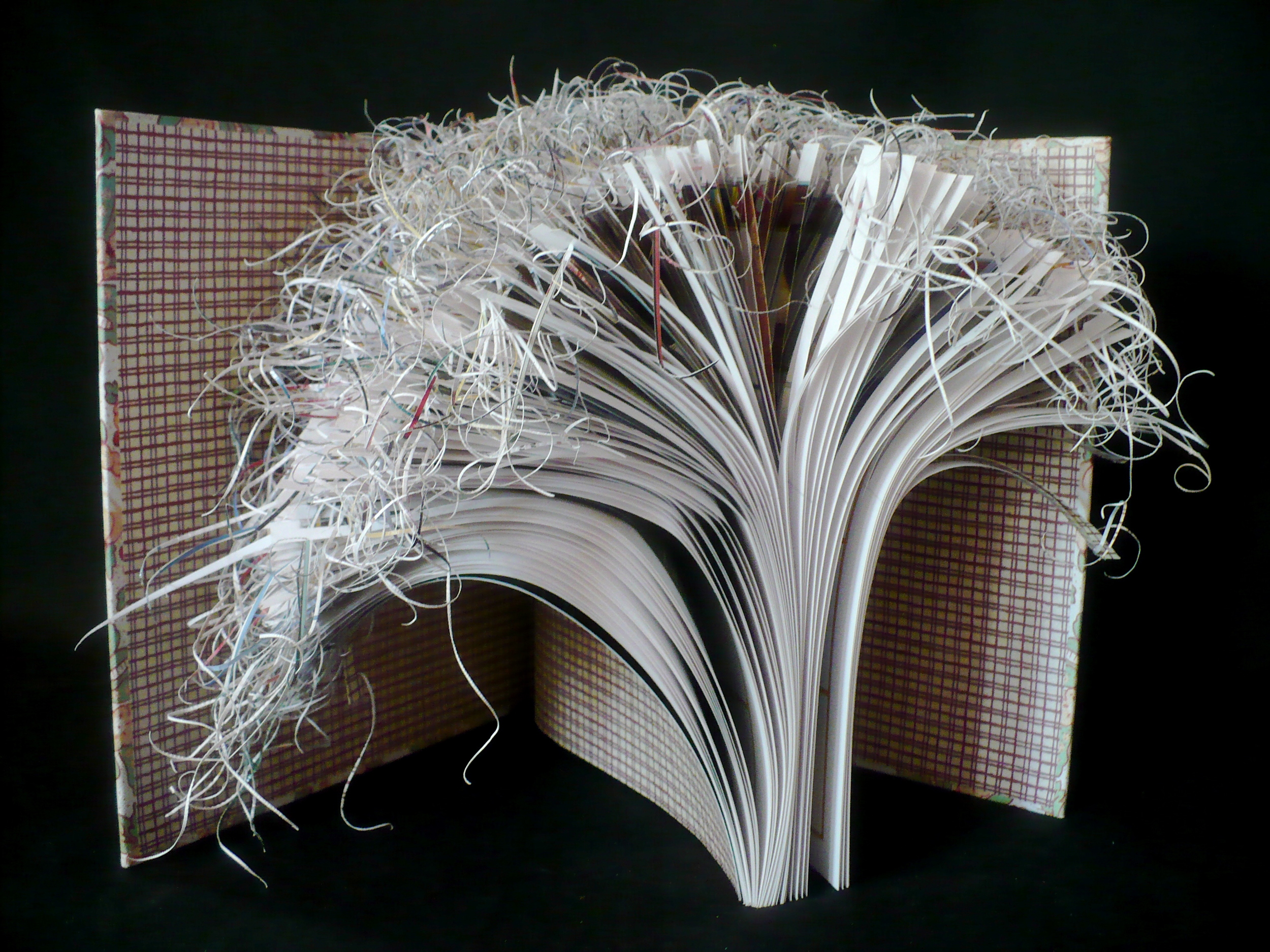 books21GreenSpine, 7" x 11" x 7.5", 2007-2015