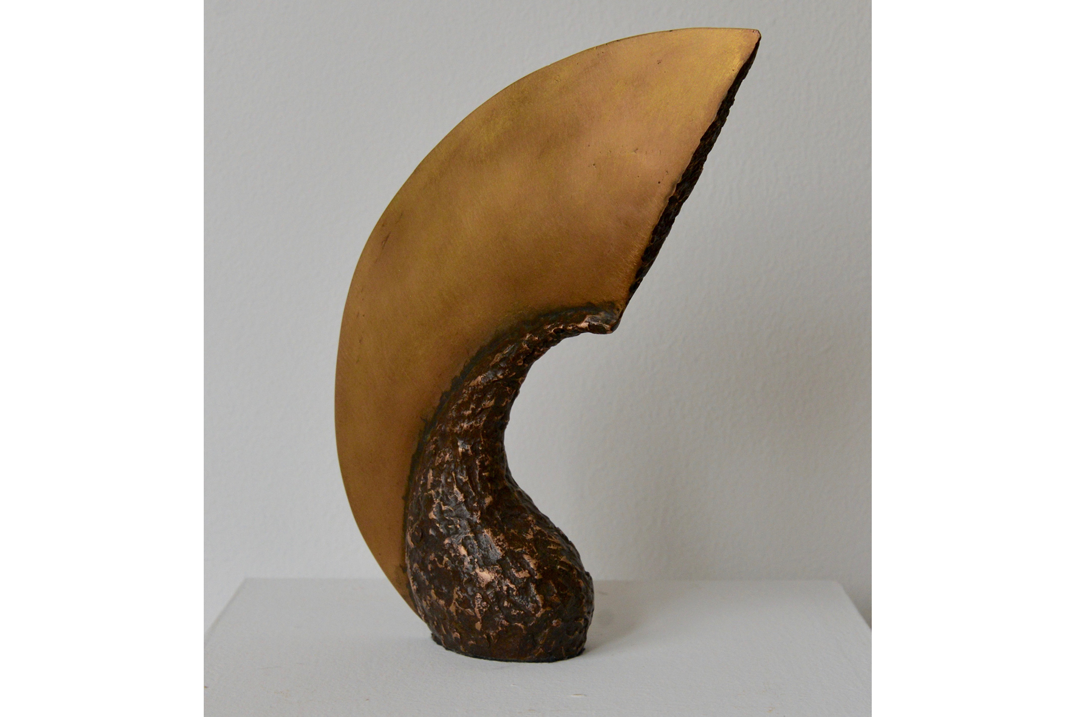 David Cerulli Gourd Blade Bronze 11” x 8” x 3”, 2016