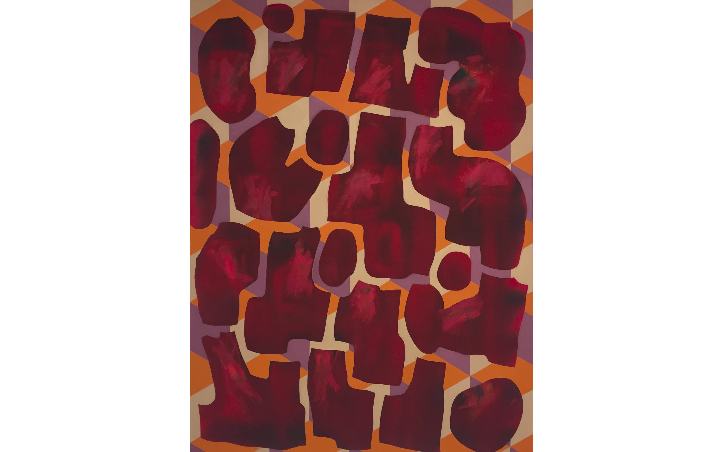 Our Own Truths, Acrylic on canvas, 64” x 48”, 2016