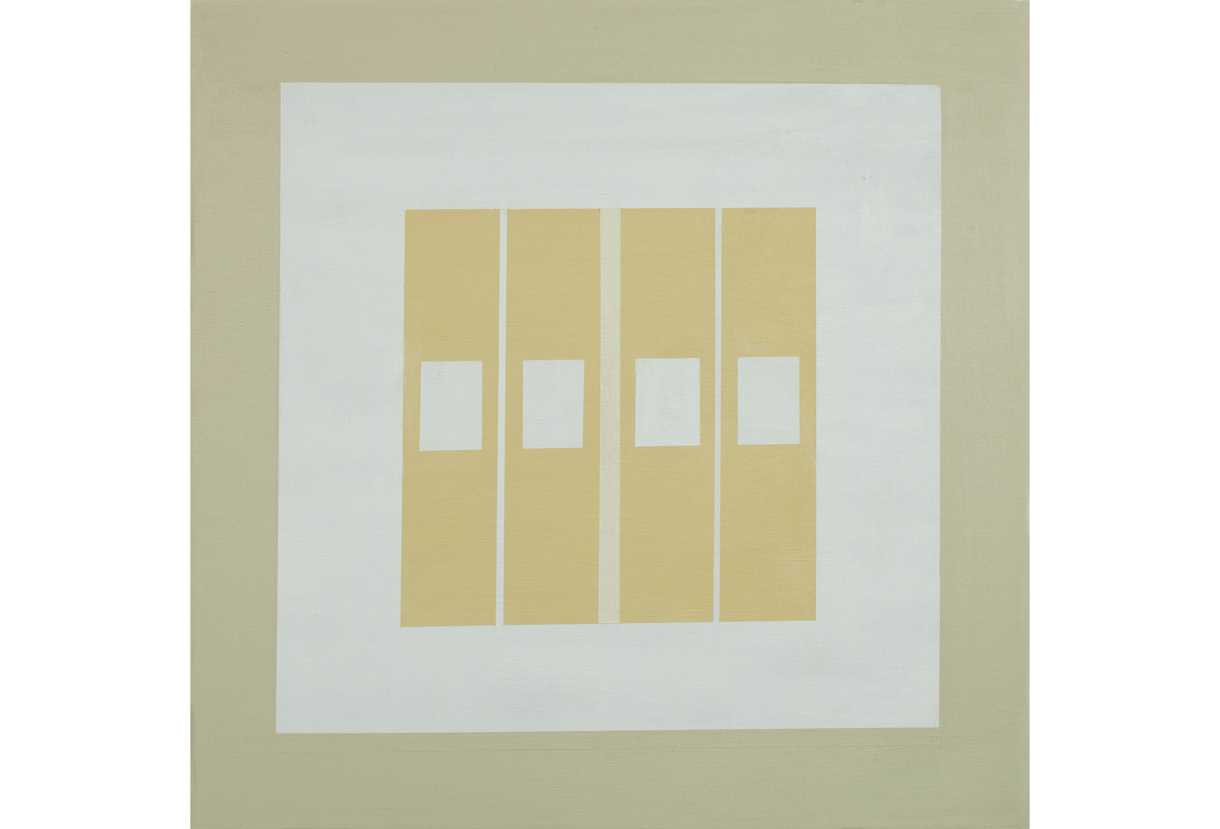 White Sands .04, Acrylic on canvas, 20” x 20”, 2016