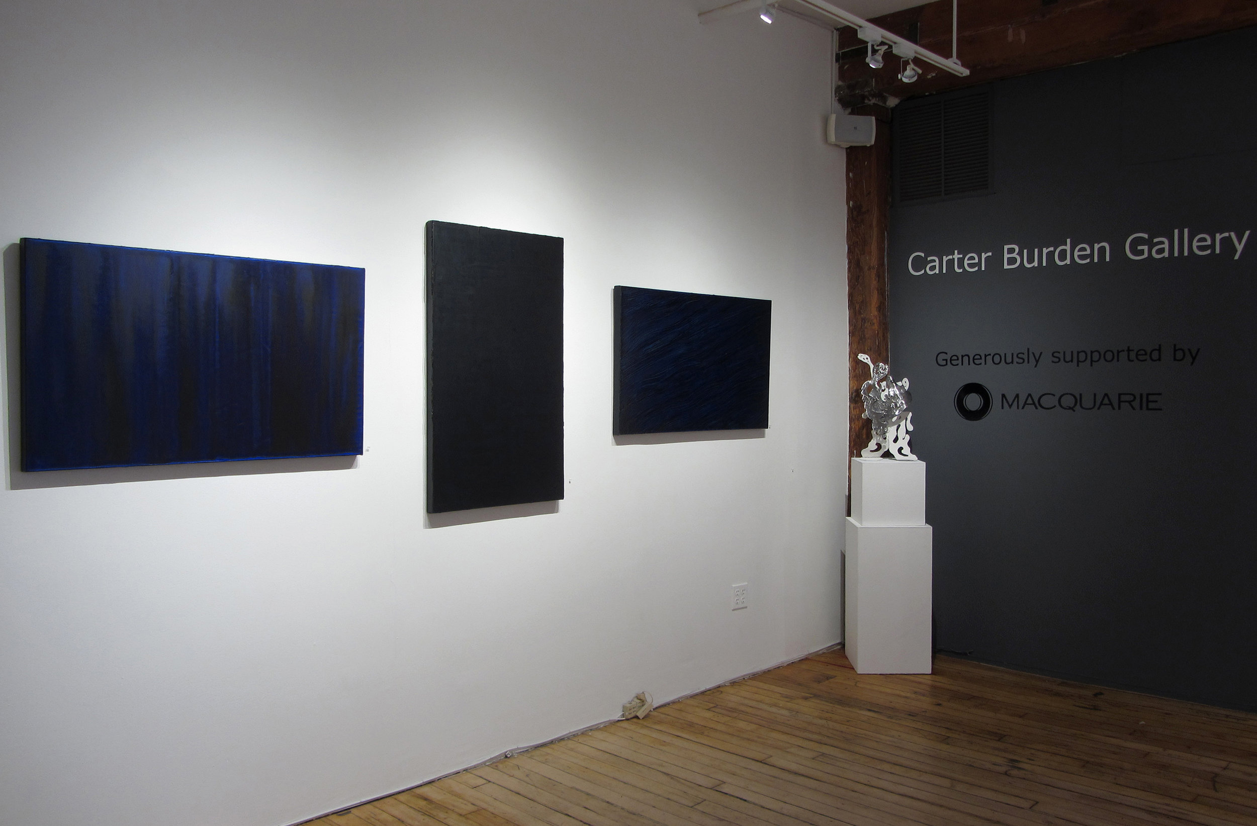 Installation View of Examining Movement & Gestures