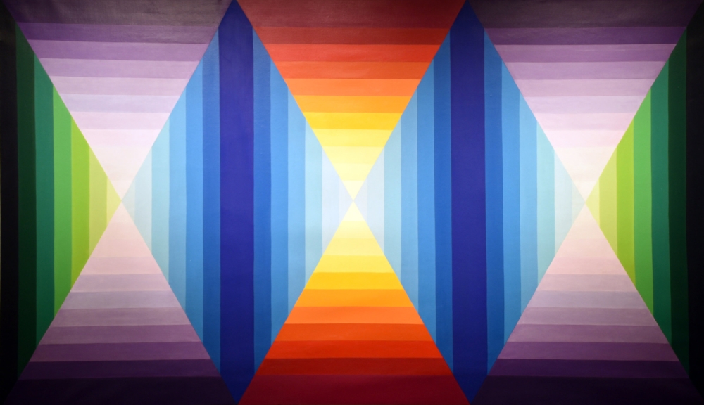 Lilyan R. Stern Variations on Theme #1 1970 Acrylic on Linen 42 x 72 inches $4,000.jpg