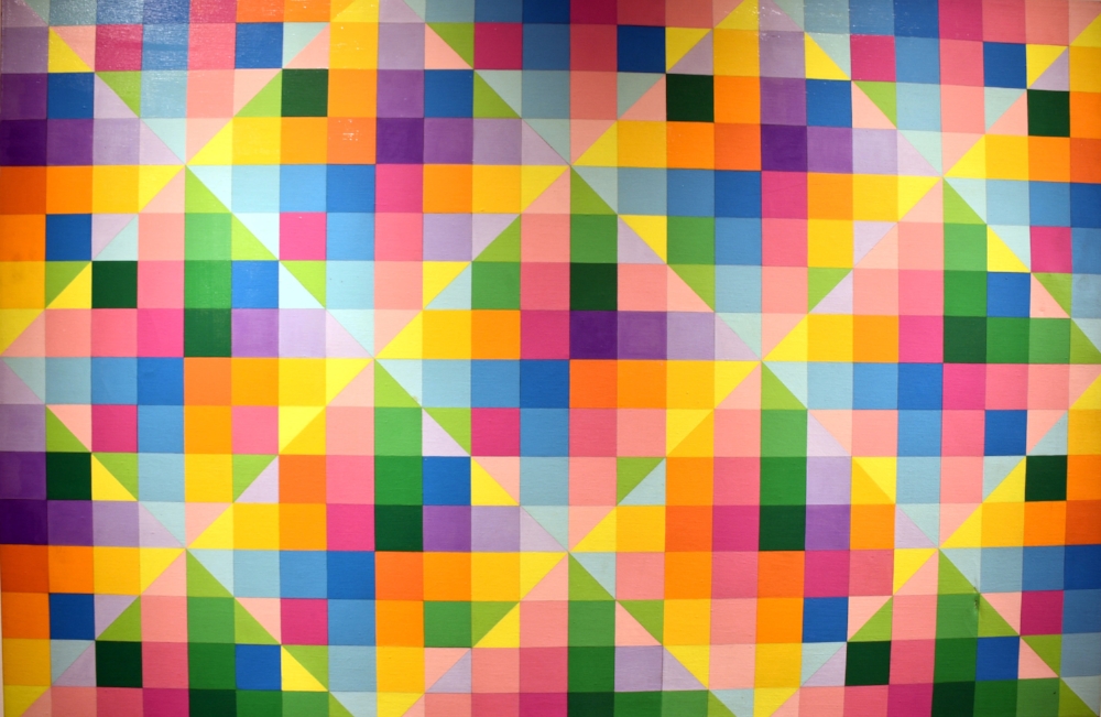 Lilyan R. Stern Variations on Theme #2 1970 Acrylic on Linen 32 x 48 inches $1,500.jpg