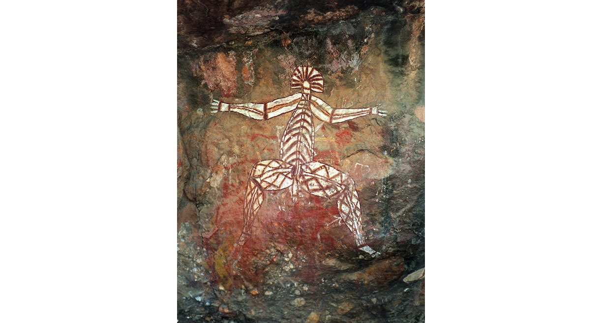 2. Leon Yost, The Dangerous Man, Pigment print of Aboriginal pictograph, 24 x 20 inches, 2018.jpeg