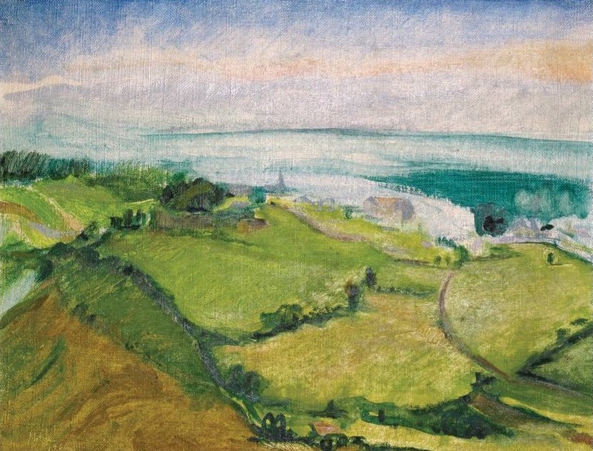 AUVERGNE, oil on canvas, 11” X 14,”1966.jpeg