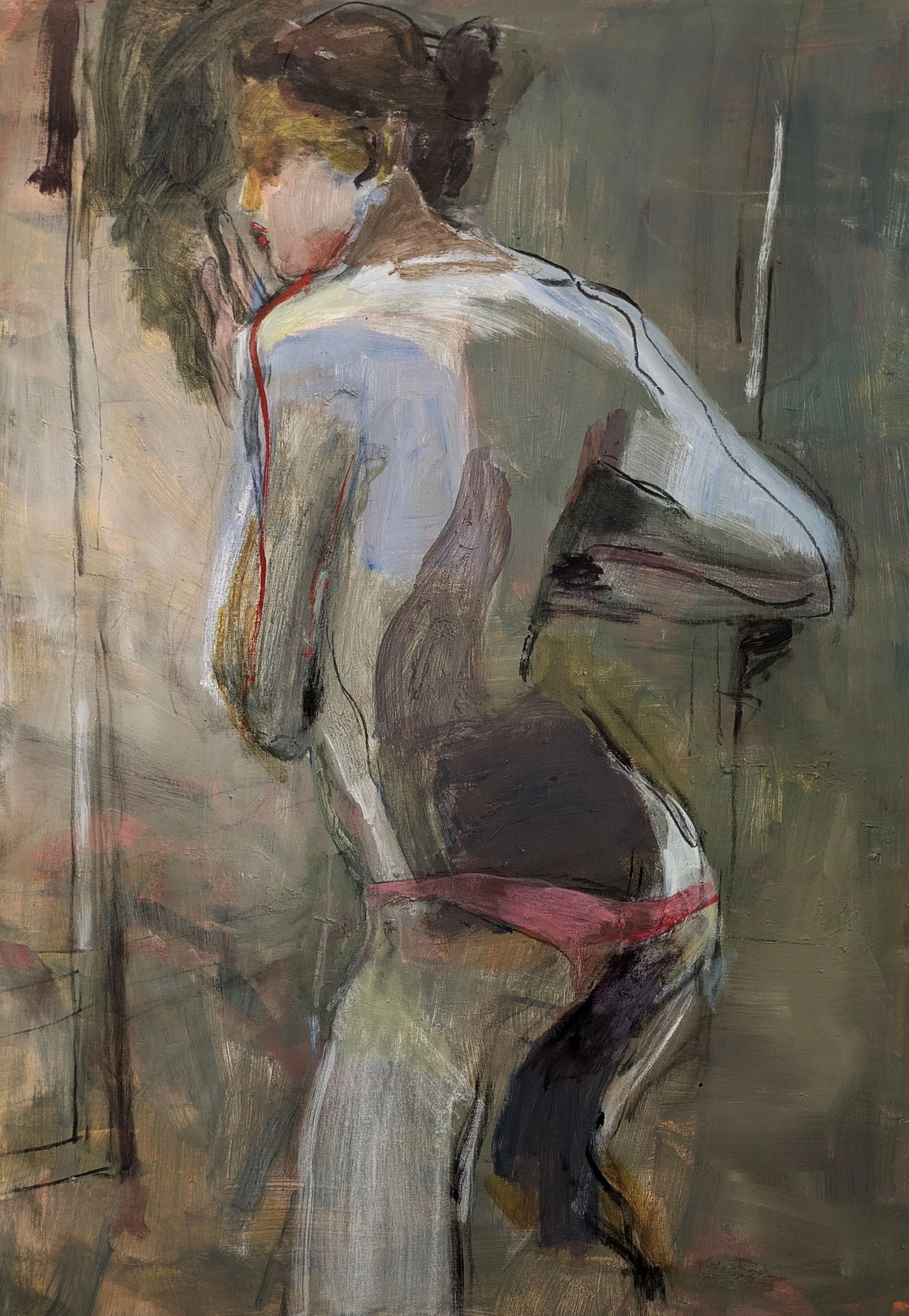 Midnight Moment, 2025, 40 x 27, acrylic on canvas, 4500.jpg