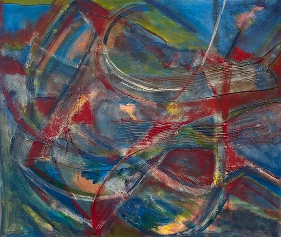 Beth Barry_Blue Vortex_2026_Acrylic on canvas_20 x 24 in.jpeg