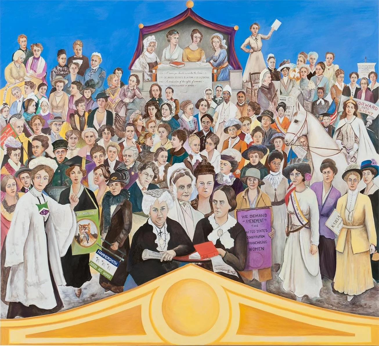 Opening Next Thursday, February 12, 6pm - 8pm Women Leading the Way: A National Student Art &amp; Women&rsquo;s History Exhibition 
In conjunction with Women&rsquo;s History Month, Carter Burden Gallery is pleased to present Women Leading the Way, cr