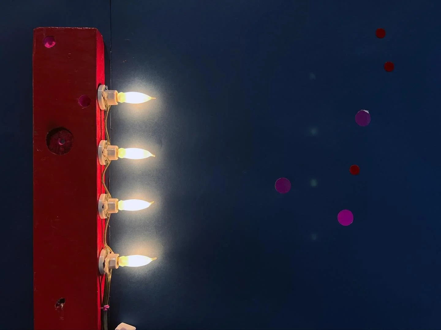 Observatory Redux by Ann Kronenberg is a large-scale, interactive installation that explores our search for cosmic and personal connection through art. Blending imagery of an observatory, altar, and rocket ship, the work reflects on the human impulse
