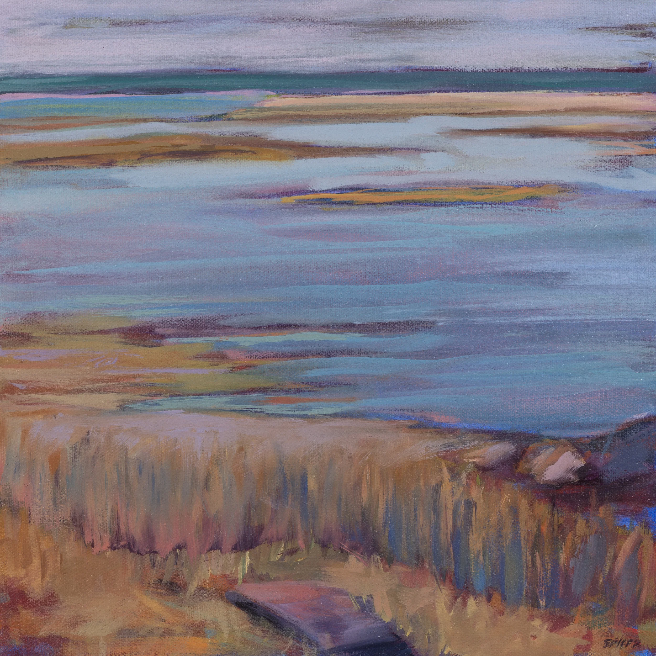 Colorful Shore Diptych two