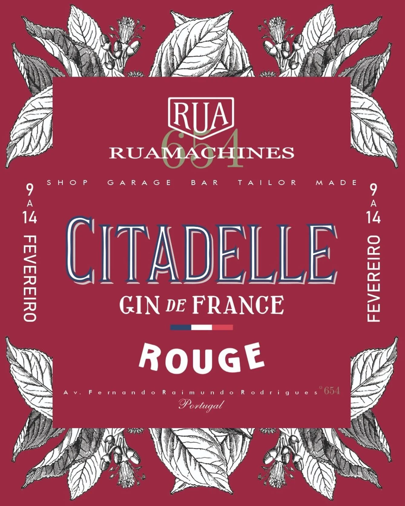 CITADELLE ROUGE- GIN da semana - Gin of the Week @citadellegin #citadelegin #portugal