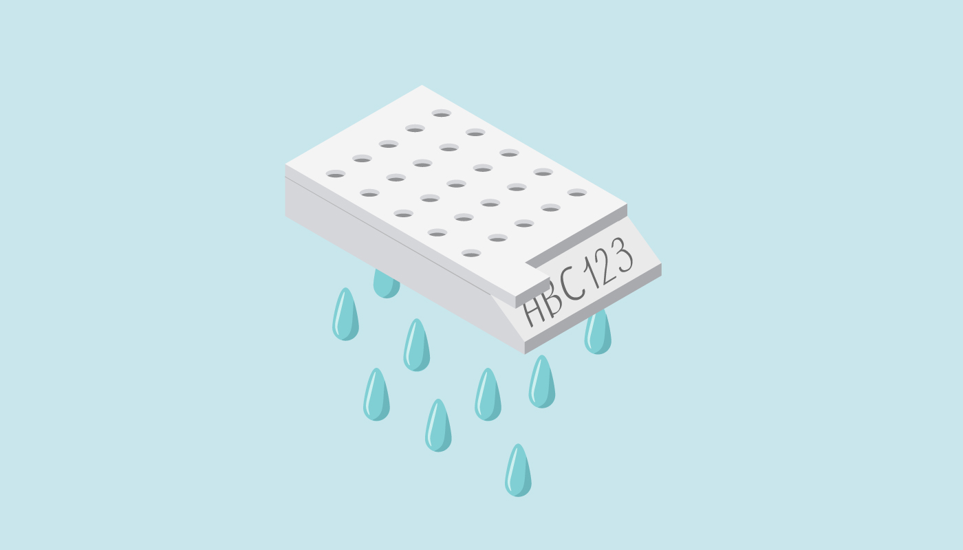 Processor gradually removes water from the specimen