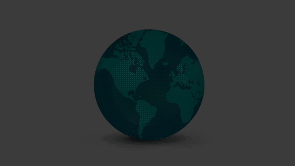 Animation Test: Spinning Globe