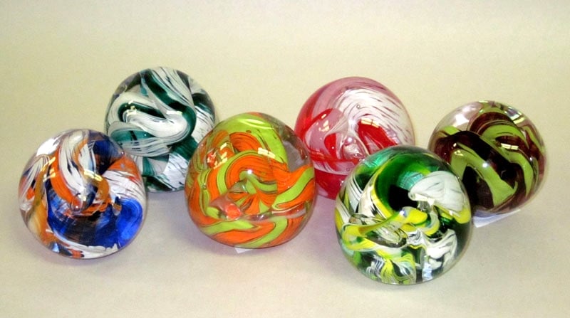 Swirl Paperweights