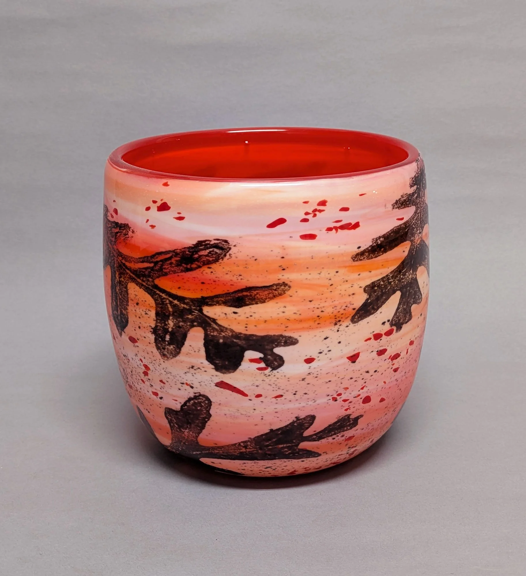 SHD orange swirl oak vase 26.jpg