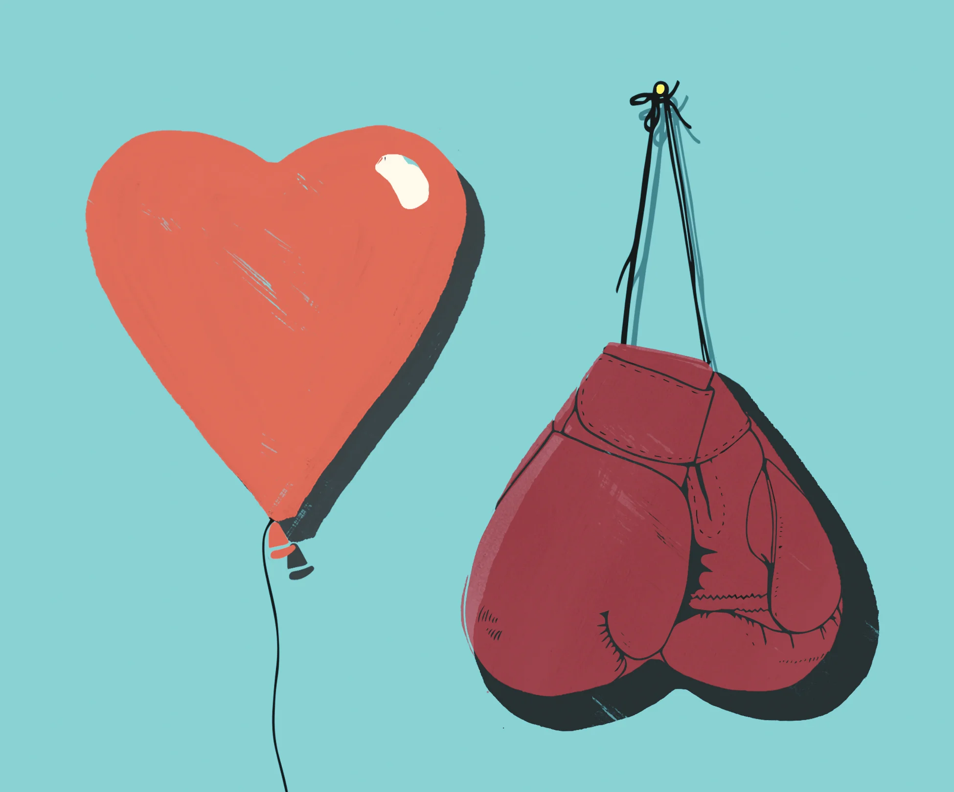 What It Means To Hurt - Spirit Newspaper • Illustration