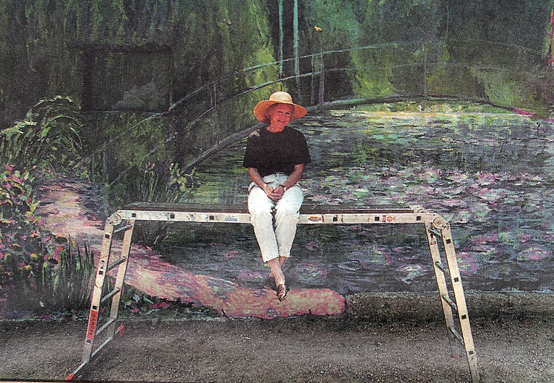 Water Lilies Monet Mural