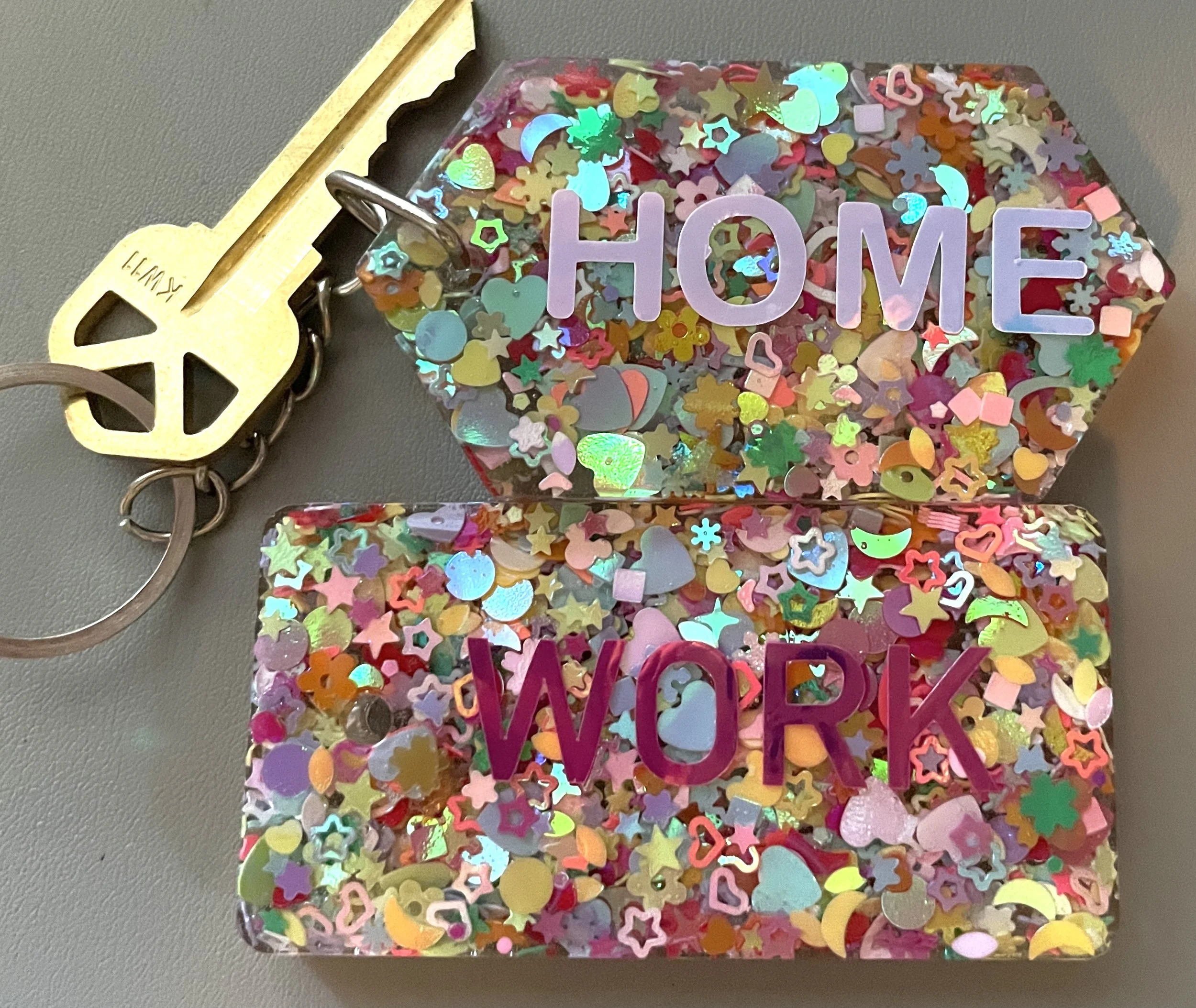 Resin Keychains
