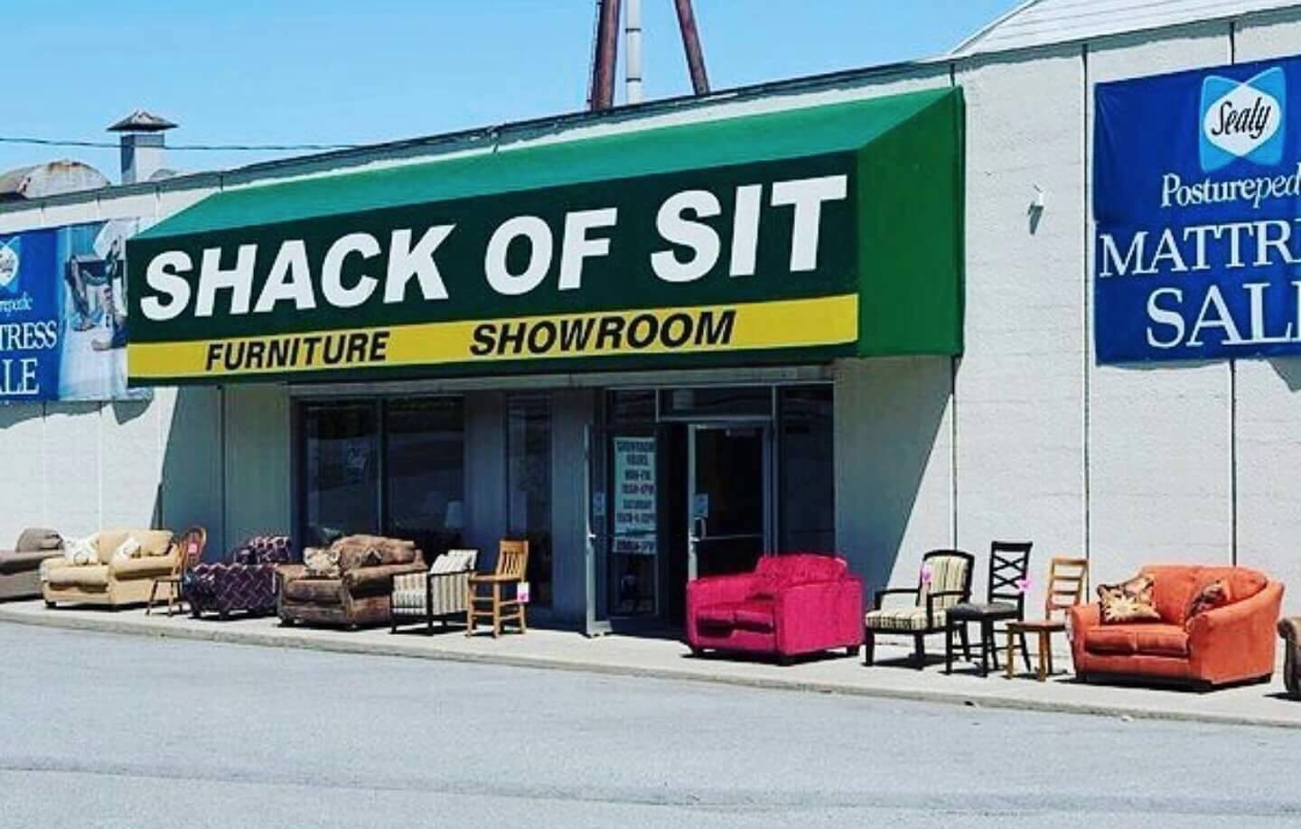 Shack Of Sit Furniture Showroom Fred Harris