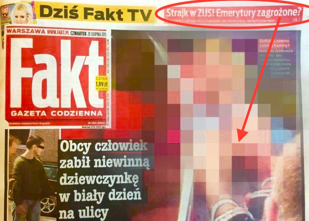 November 13, 2015: Fakt magazine